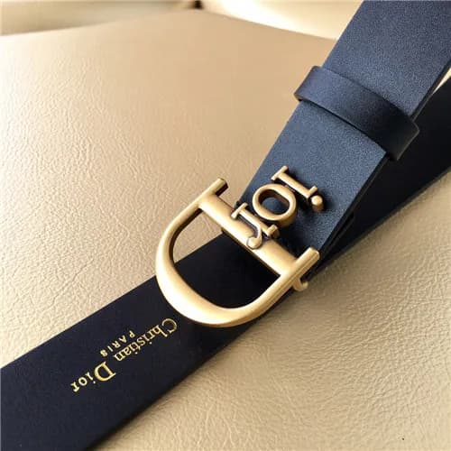 Dior 2021 Women's Leather Belt,3.5cm - 디올 2021… - 1