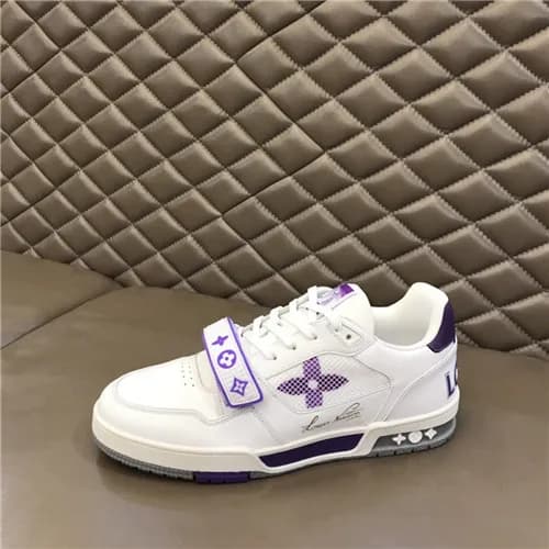 [매장판]Louis Vuitton 2021 Men's Leather Sneakers… - 1