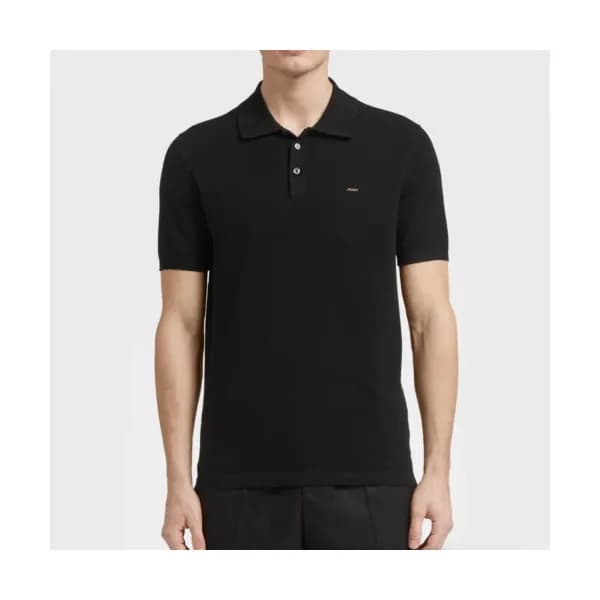 Ermenegildo Zegna Mens Business Short Sleeved Pol… - 1