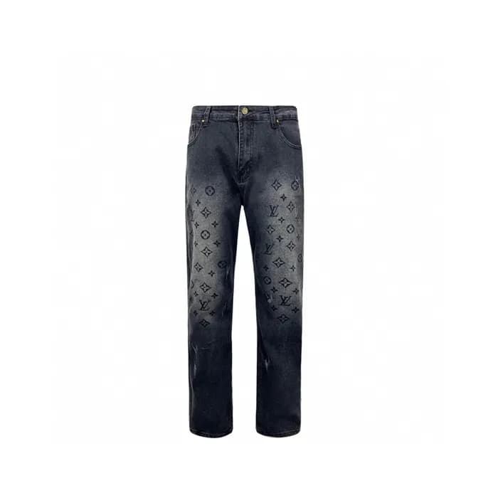 Louis vuitton Mens Monogram Casual Pants White - … - 1