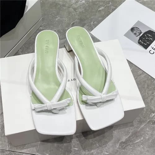 By Far 2021 Women's Leather High Heel Slipper,…