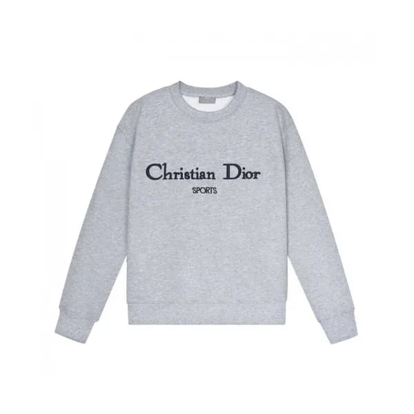 Dior Mens Retro Logo Tshirts Gray - 디올 2021 남성 레트… - 1