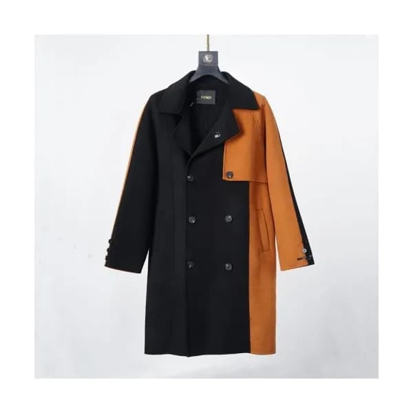 Fendi Mens Business Coats Black - 펜디 2021 남성 비지니스… - 1