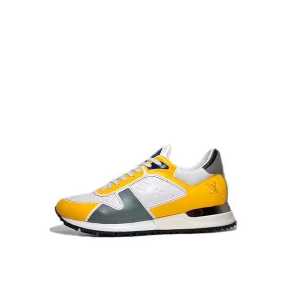 루이비통 남성 모던 옐로우 스니커즈 - Mens Yellow Sneakers - lou04… - 1