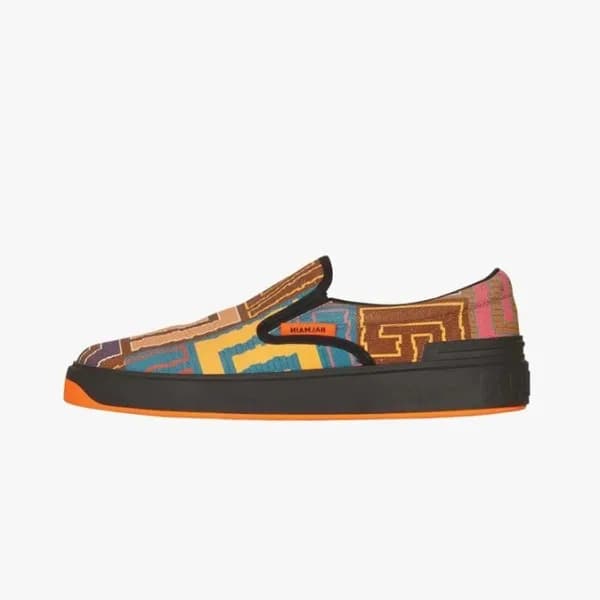 발망 남성 트렌디 브라운 슬립온 - Mens Brown Slip-ons - bal0160… - 1