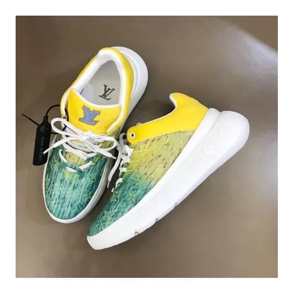 루이비통 남성 Show Up 그린 스니커즈 - Mens Green Sneakers - lo… - 1