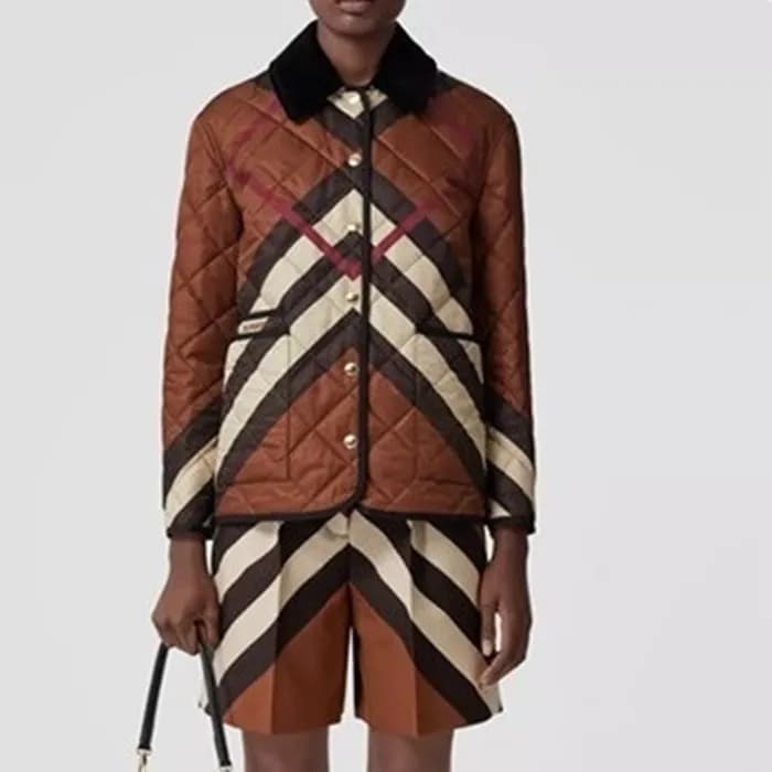 버버리 여성 브라운 다운 자켓 - Burberry Womens Brown Jackets -… - 1