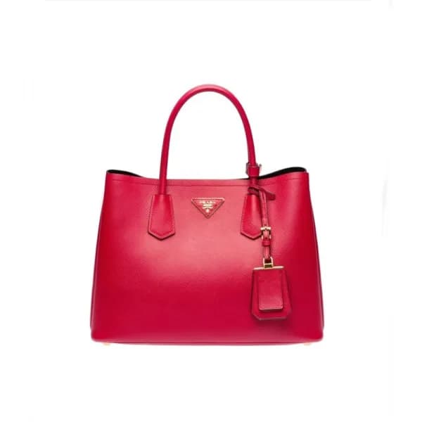프라다 여성 레드 더블백 - Prada Womens Red Double Bag - pr18… - 1