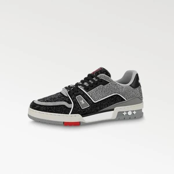 루이비통 남/녀 블랙 스니커즈 - Louis vuitton Unisex Black Snea… - 1
