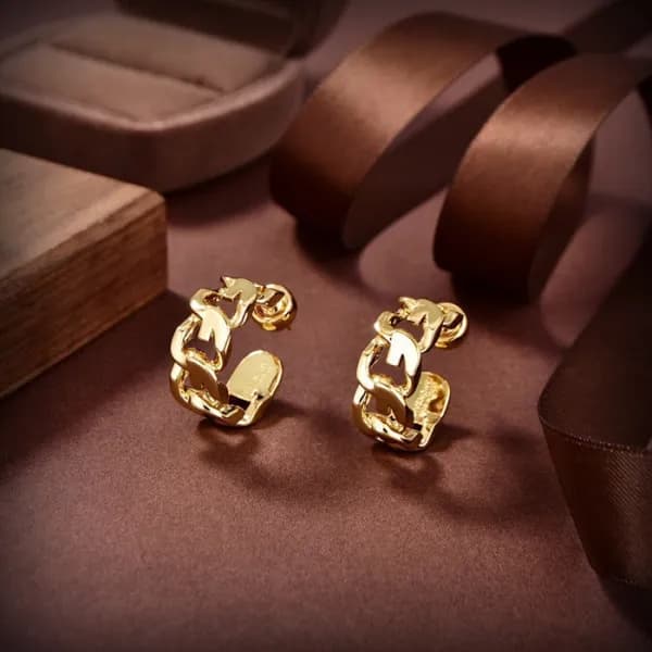 지방시 여성 골드 이어링 - Givenchy Womens Gold Earring - acc… - 1