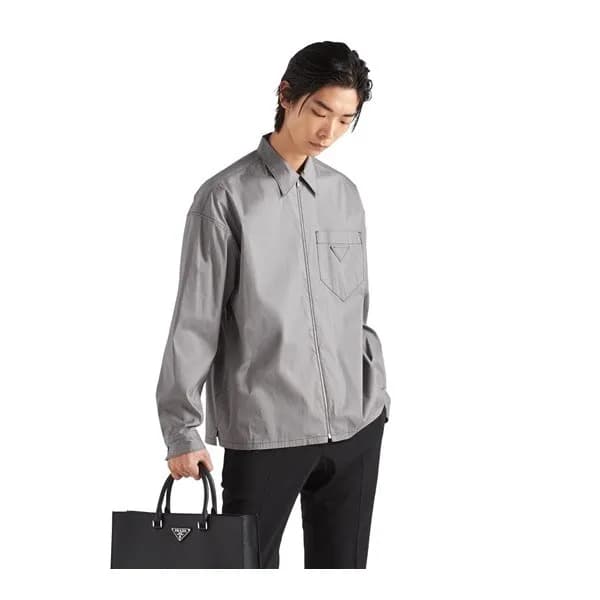 프라다 남성 모던 그레이 자켓 - Prada Mens Gray Jackets - pr544… - 1