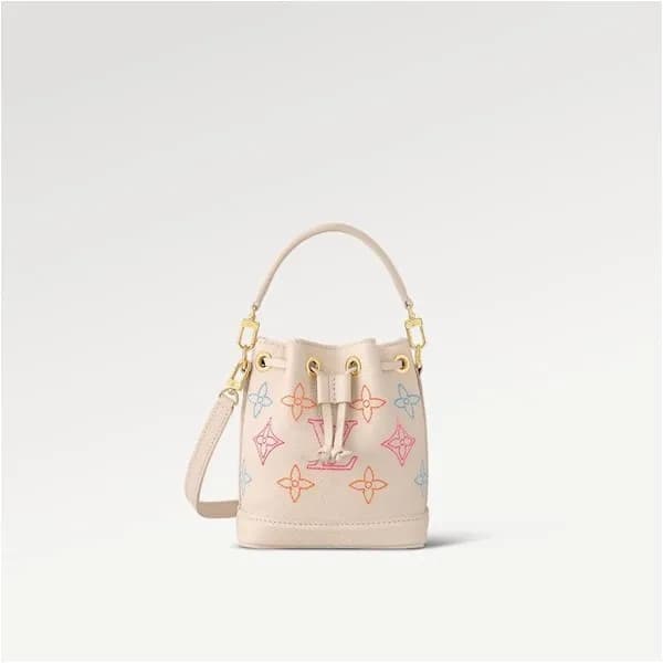 루이비통 여성 아이보리 나노 노에 - Louis vuitton Womens Ivory Na… - 1