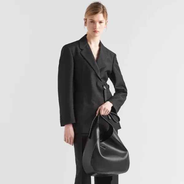 프라다 여성 블랙 클레오백 - Prada Womens Black Cleo Bag - pr7… - 1