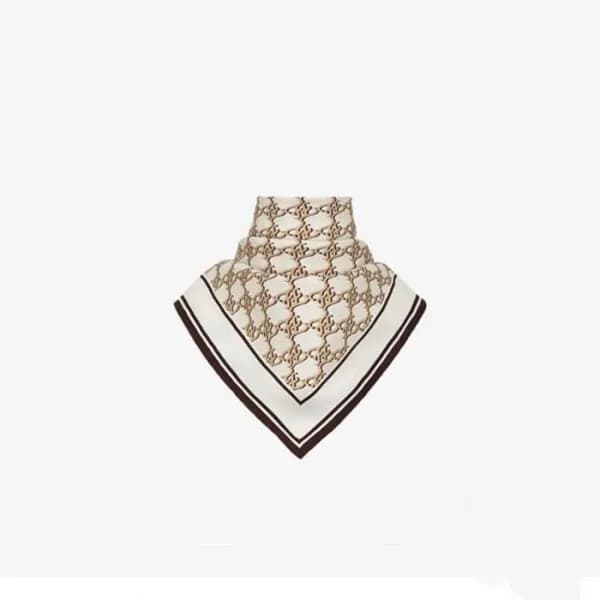 펜디 여성 브라운 스카프 - Fendi Womens Brown Scarf - fe551x - 1