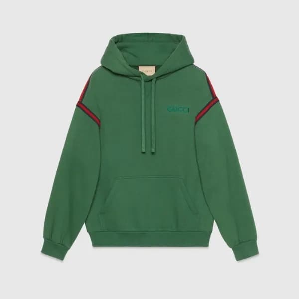구찌 남성 그린 후드티 - Gucci Mens Green Hoodie - fa23x - 1