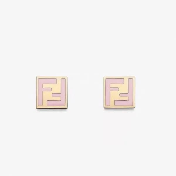 펜디 여성 옐로우 골드 이어링 - Fendi Womens Yellow-gold Earrin… - 1
