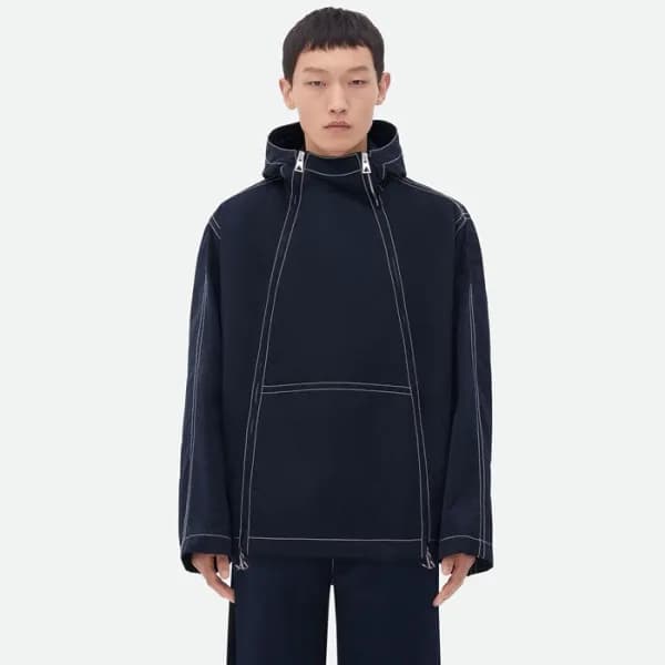 보테가 베네타 남성 네이브 아웃 웨어 - Bottega Veneta Mens Navy Ou… - 1