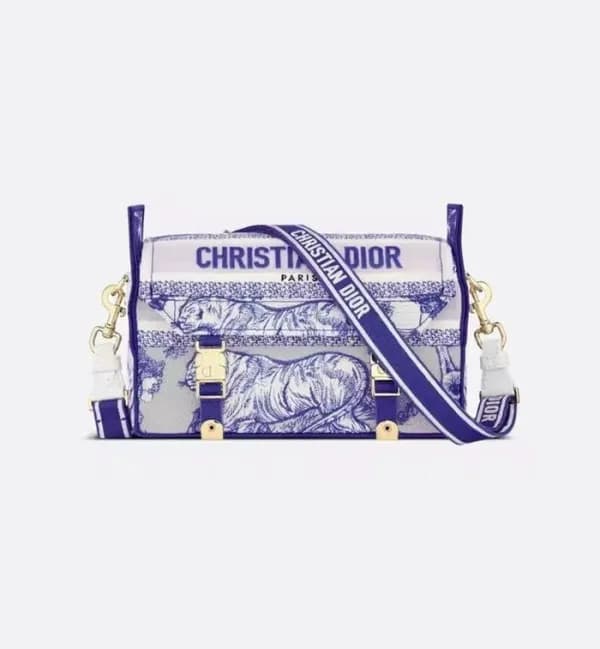 디올 여성 블루 캠프백 - Dior Womens Blue Camp Bag - dib354x - 1