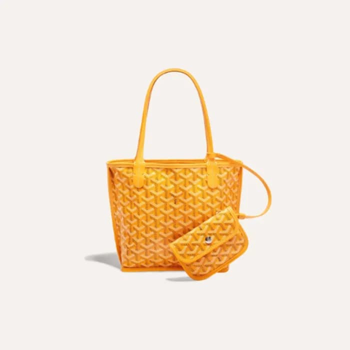 고야드 여성 옐로우 앙주 백 미니 - Goyard Womens Mini Anjou Bag … - 1