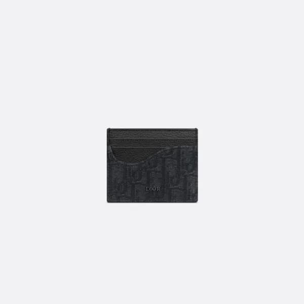 디올 남성 블랙 카드 지갑 - Dior Mens Black Card Wallets - di… - 1