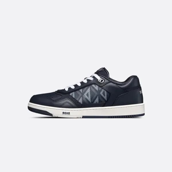 디올 남/녀 블랙 로우탑 스니커즈 - Dior Unisex Black Sneakers - … - 1