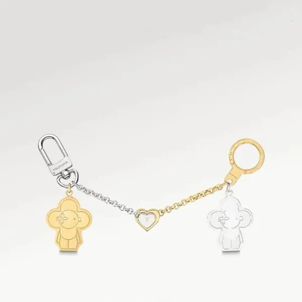 루이비통 남/녀 이니셜 키링 - Louis vuitton Unisex Key Ring - … - 1
