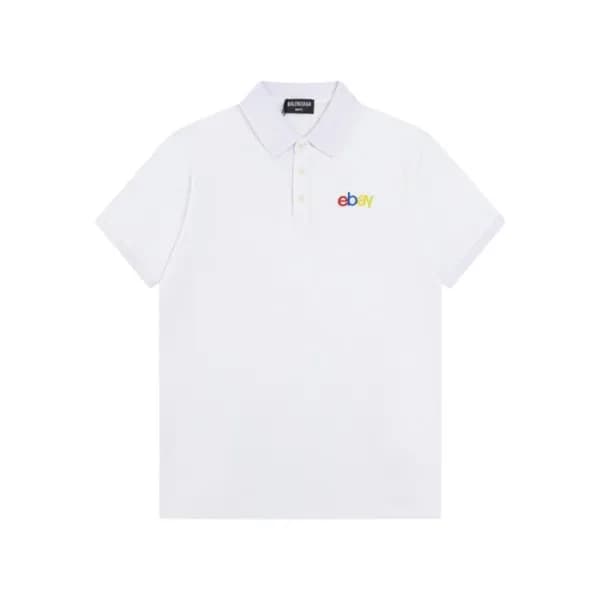 발렌시아가 남성 폴로 반팔 티셔츠 - Balenciaga Mens Polo Tshirt -… - 1