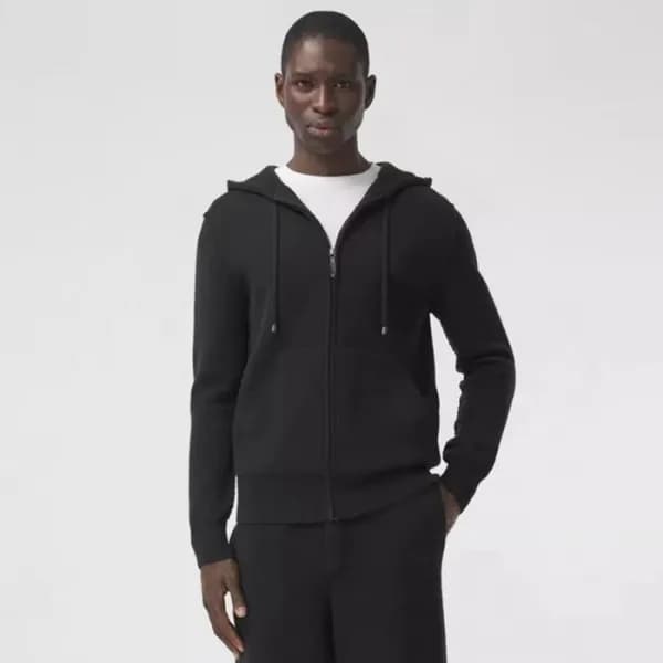 버버리 남성 베이직 후드티 - Burberry Mens Basic Hoodie - buc3… - 1