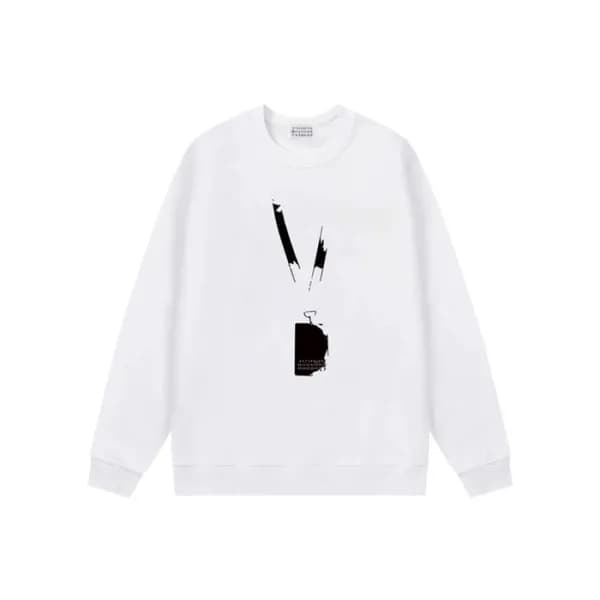 메종 마르지엘라 남성 라운드 맨투맨 - Maison Margiela Mens Round T… - 1