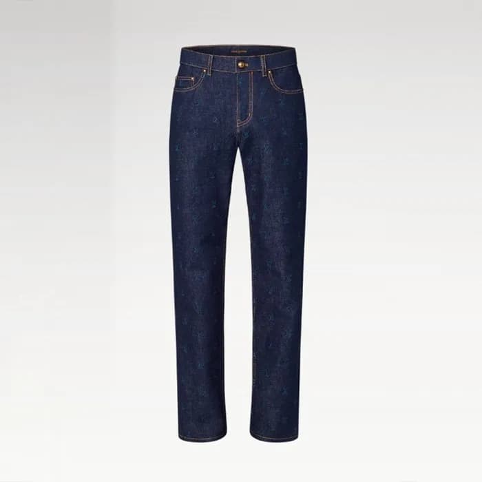 루이비통 남성 클래식 청바지 - Louis vuitton Mens Classic Jeans… - 1