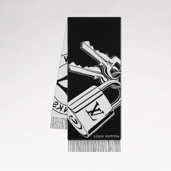 루이비통 남성 이니셜 머플러 - Louis vuitton Mens Initial Muffl…