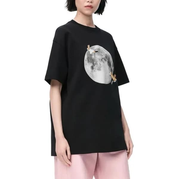 로에베 여성 라운드 반팔티 - Loewe Womens Round Tshirt - loc47… - 1