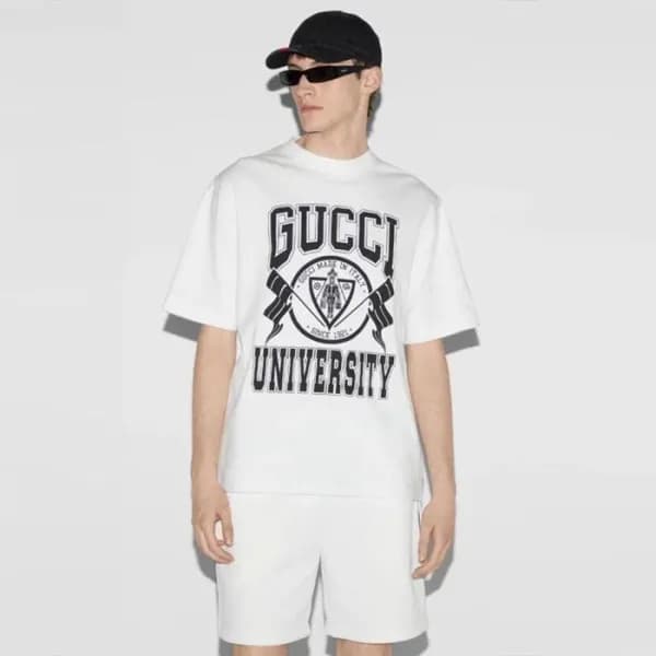 구찌 남성 라운드 반팔티 - Gucci Mens Round Tshirt - guc5015x - 1
