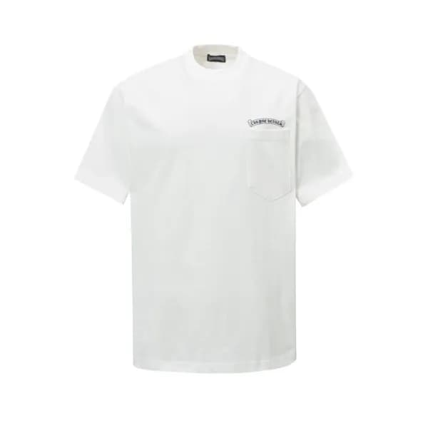 크롬하츠 남성 라운드 반팔티 - Chrom Hearts Mens Round Tshirt -… - 1