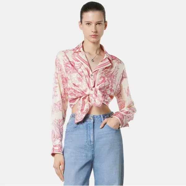베르사체 여성 실크 셔츠 - Versace Womens Silk Shirts - vec72… - 1