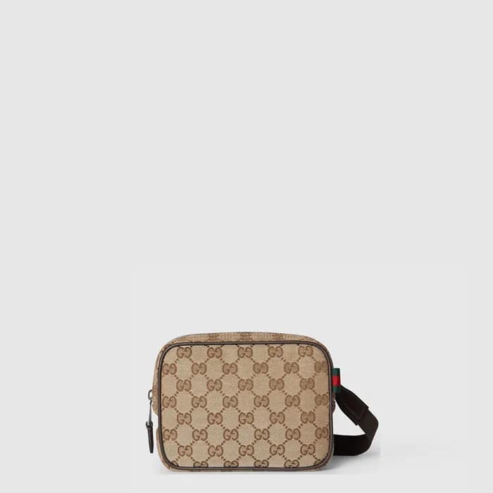 구찌 남성 GG 캔버스 미니백 - Gucci Mens GG Canvas Mini Bag -… - 1
