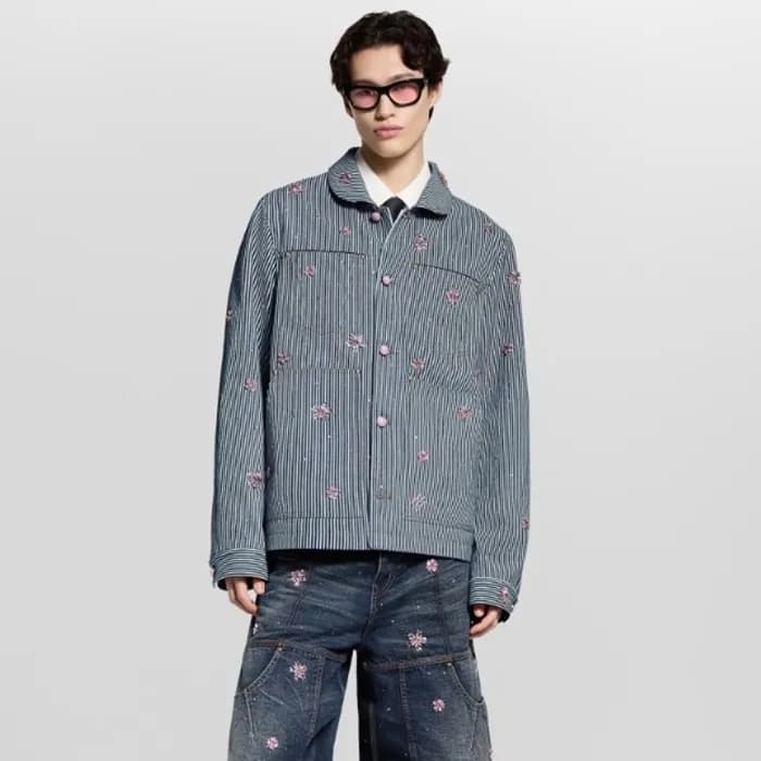 루이비통 남성 트렌디 재킷 - Louis vuitton Mens Trendy Jacket … - 1