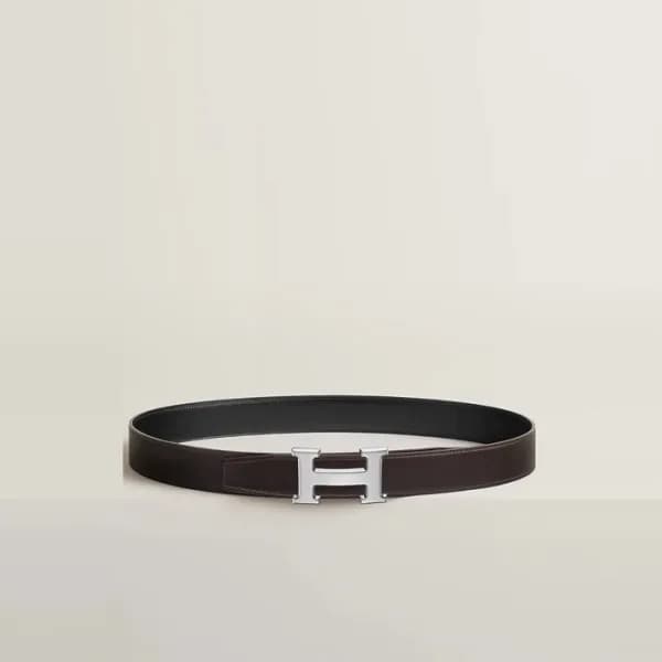 에르메스 남성 H 버클 리버서블 벨트 - Hermes Mens H Buckle Revers… - 1