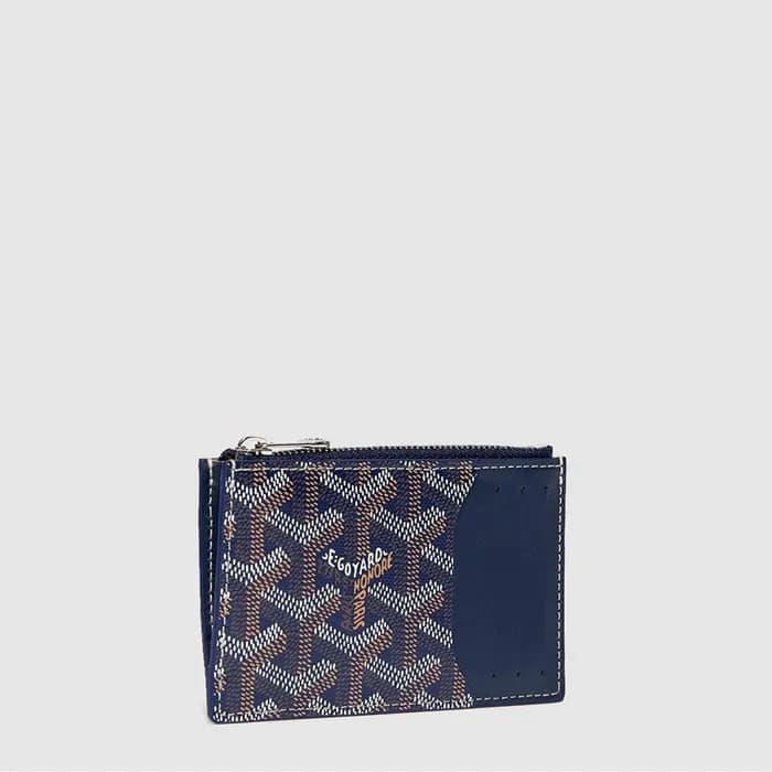 고야드 남/녀 부르봉 지퍼 카드 홀더 - Goyard Unisex Bourbon Zippe… - 1