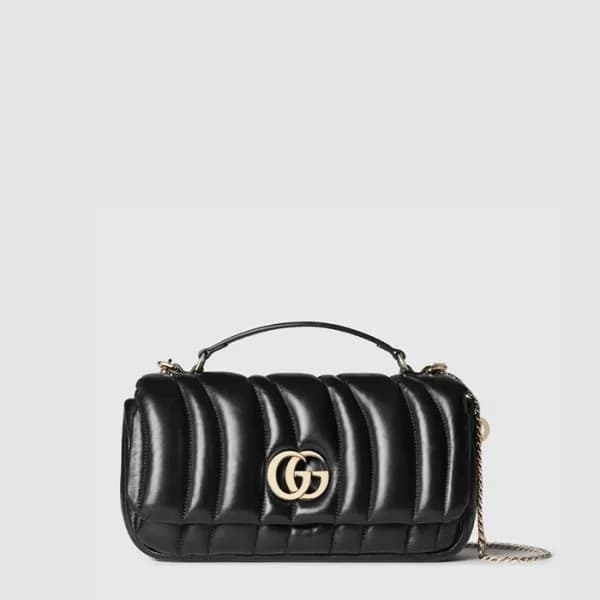 구찌 여성 GG 밀라노 스몰 탑 핸들백 - Gucci Womens GG Milano Sma… - 1