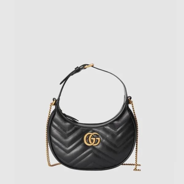 구찌 여성 마몬트 하프문백 - Gucci Womens Marmont Half Moon Ba… - 1