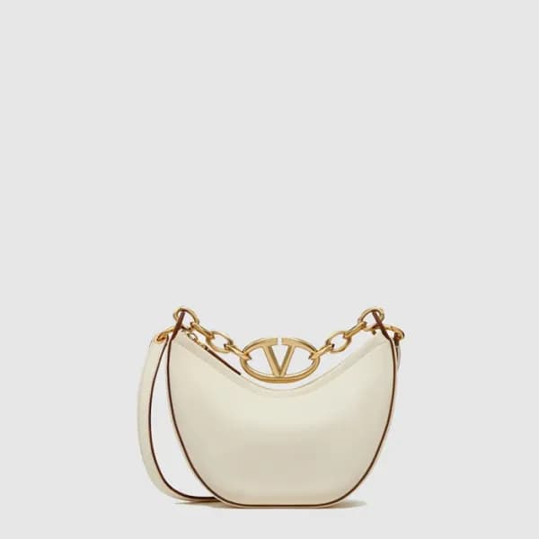 발렌티노 여성 브이로고 문 미니 호보백 - Valentino Womens V-Logo Mo… - 1