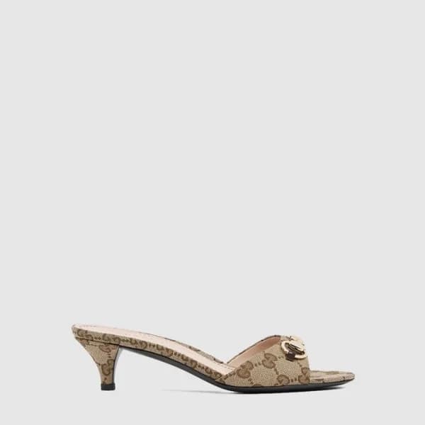 구찌 여성 홀스빗 슬라이드 샌들 - Gucci Womens Horsebit Slide Sa… - 1