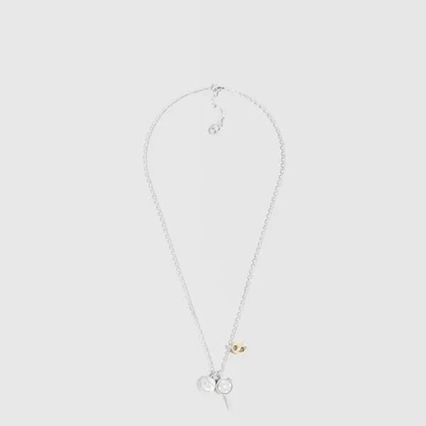 디올 남성 까나쥬 펜던트 목걸이 - Dior Mens Cannage Pendant Neck… - 1