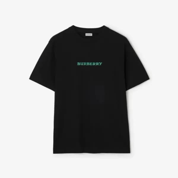 버버리 남성 라운드 반팔 티셔츠 - Burberry Mens Round Tshirt - b… - 1