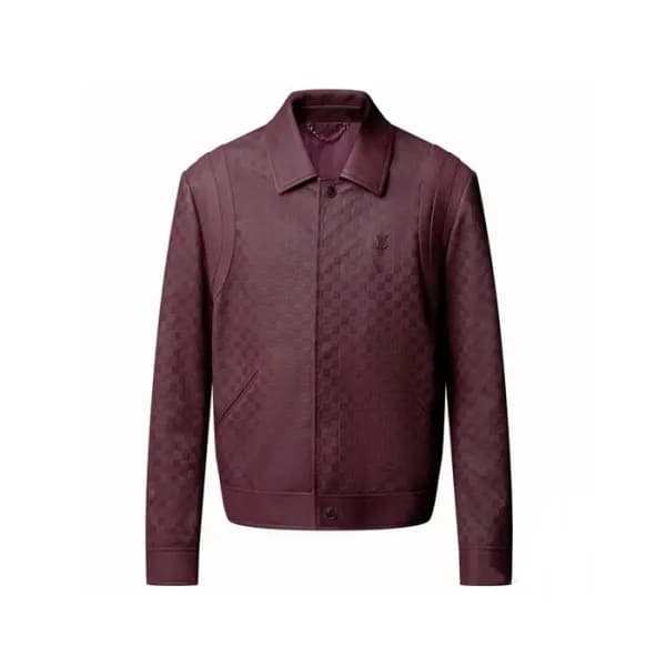 루이비통 남성 가죽 자켓 - Louis vuitton Mens Leather Jacket - lvc16982x - 1