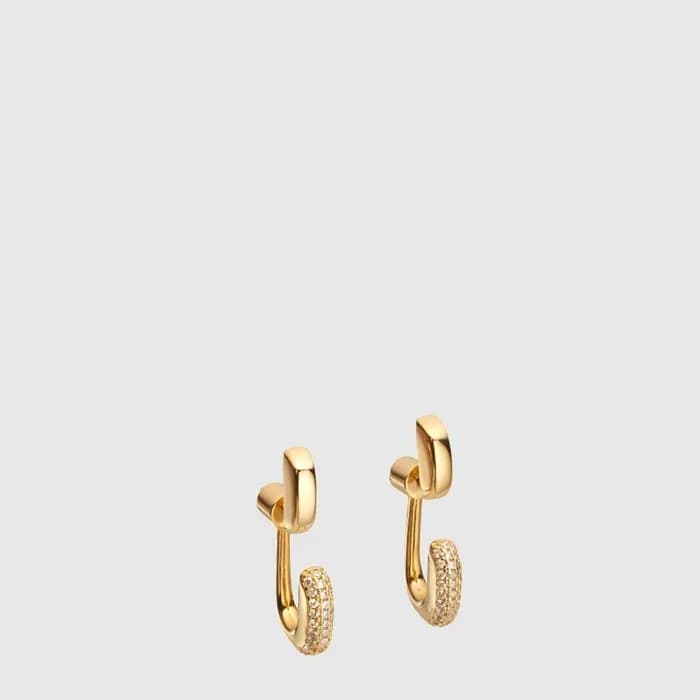 펜디 여성 골드 이어링 - Fendi Womens Gold Earring - acc10134x - 1