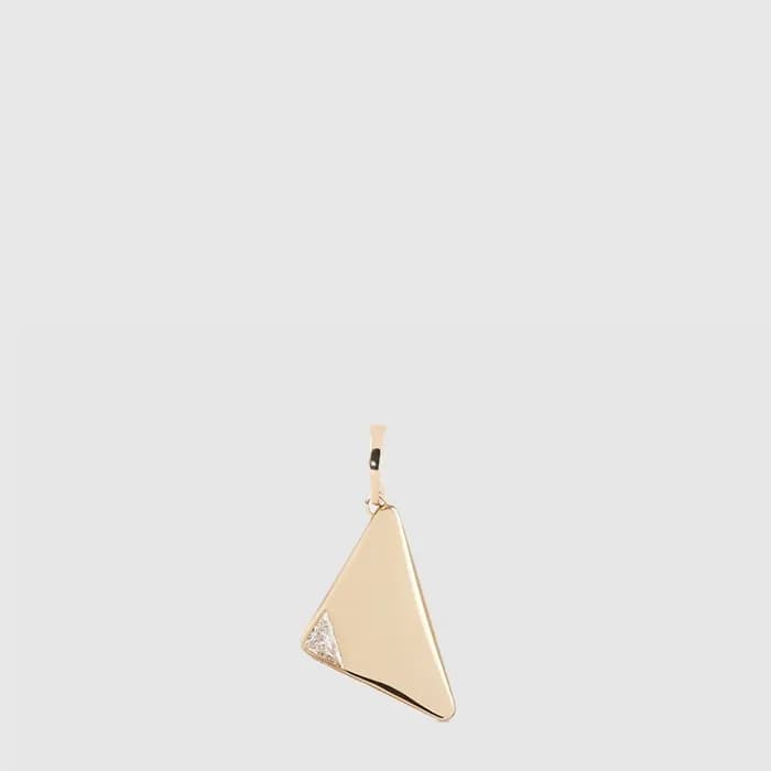 프라다 여성 이터널 골드 싱글 펜던트 이어링 - Prada Womens Eternal Gold Single Pendant Earring - acc10301x - 1