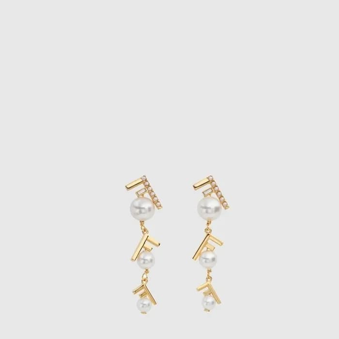 펜디 여성 F 이즈 이어링 - Fendi Womens F Is Earring - acc10348x - 1