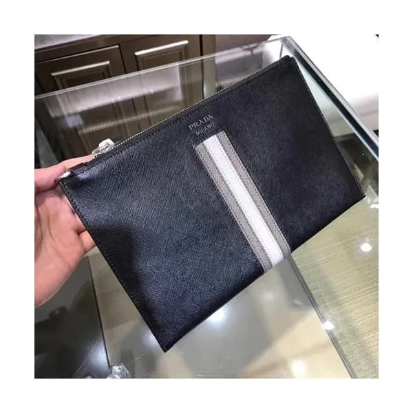 Prada Mens Clutch Bag,28CM - 프라다 남성용 클러치백 2NG005-… - 1